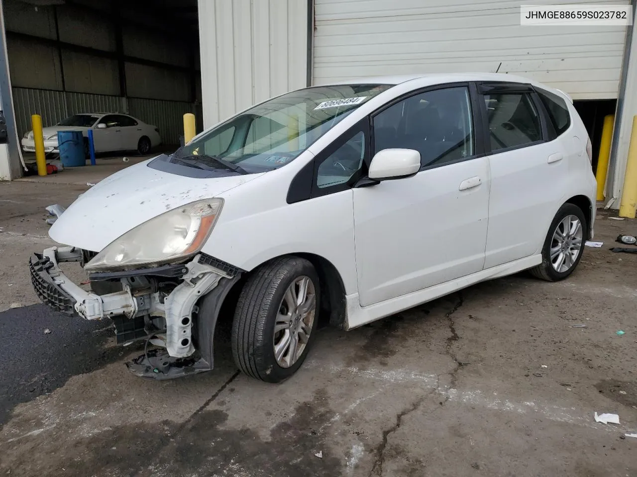 2009 Honda Fit Sport VIN: JHMGE88659S023782 Lot: 80696484