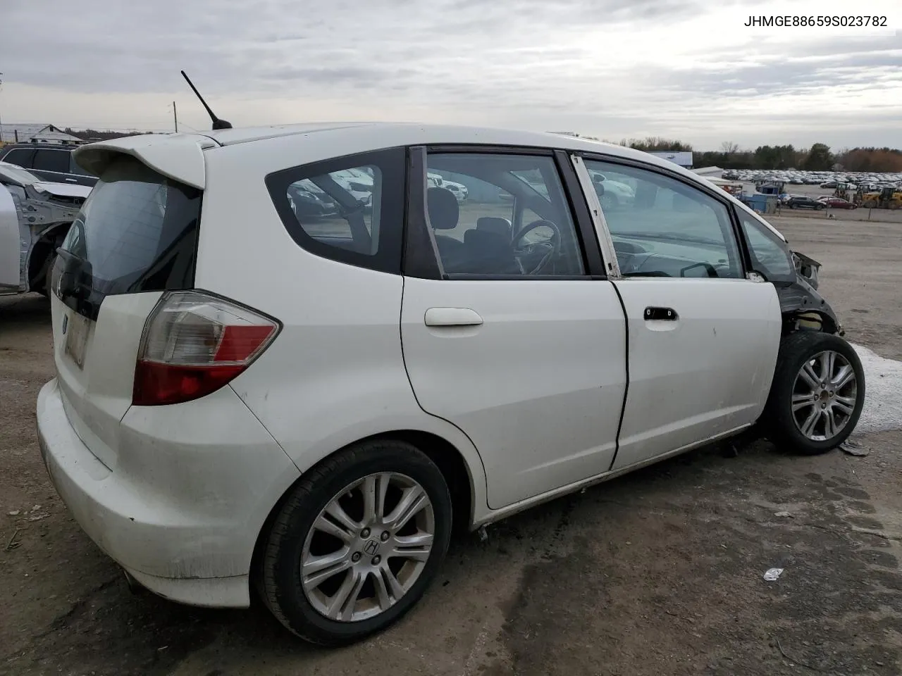 2009 Honda Fit Sport VIN: JHMGE88659S023782 Lot: 80696484