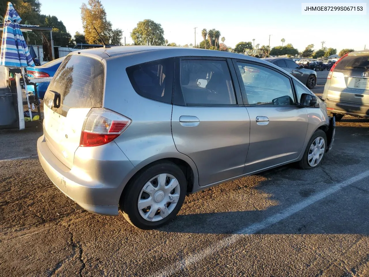 2009 Honda Fit VIN: JHMGE87299S067153 Lot: 80768384