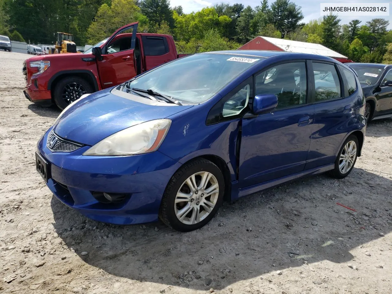 2010 Honda Fit Sport VIN: JHMGE8H41AS028142 Lot: 55465374