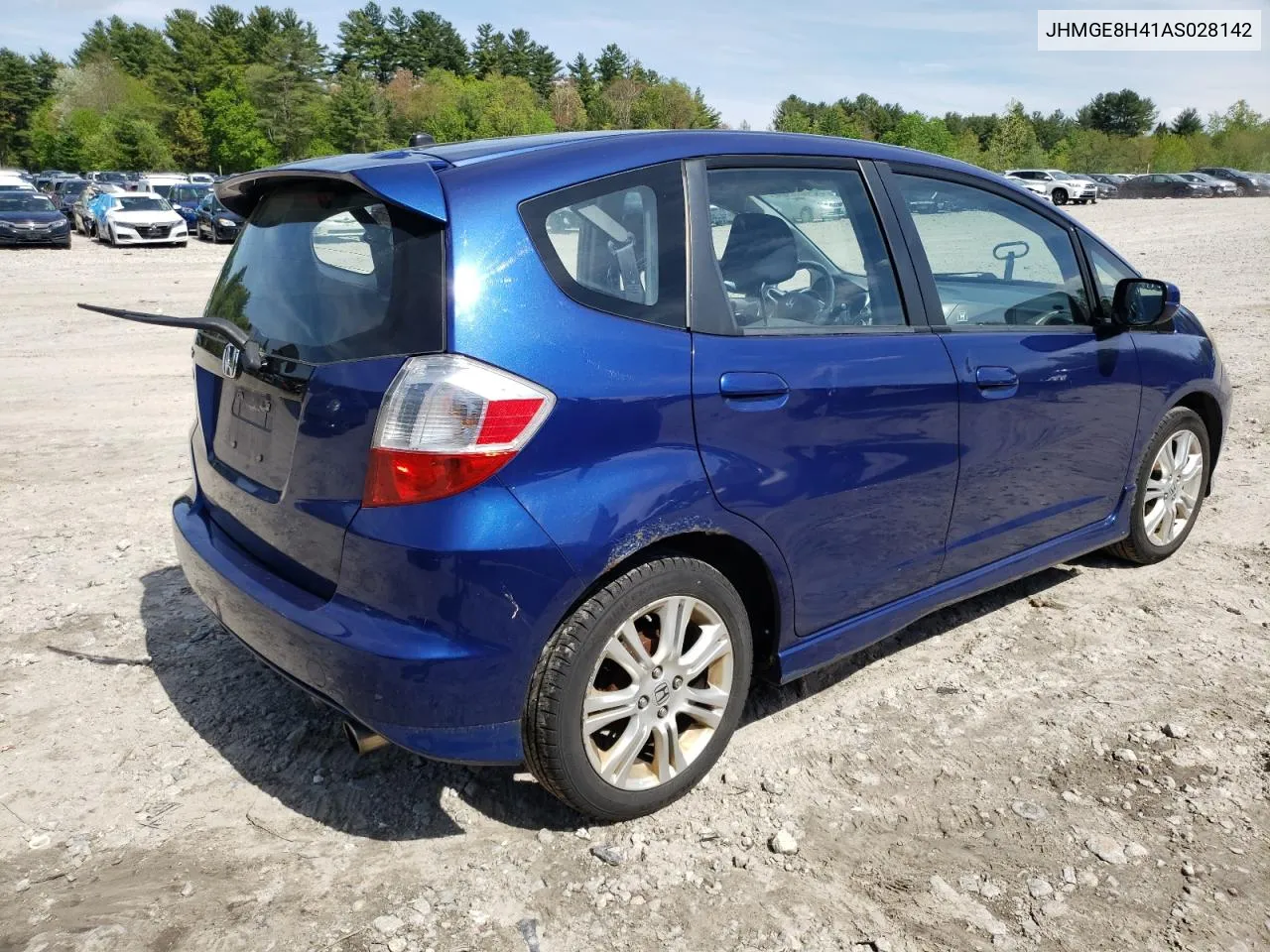 2010 Honda Fit Sport VIN: JHMGE8H41AS028142 Lot: 55465374