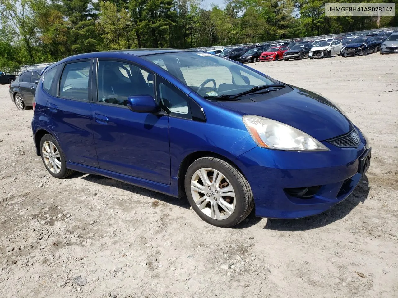 2010 Honda Fit Sport VIN: JHMGE8H41AS028142 Lot: 55465374