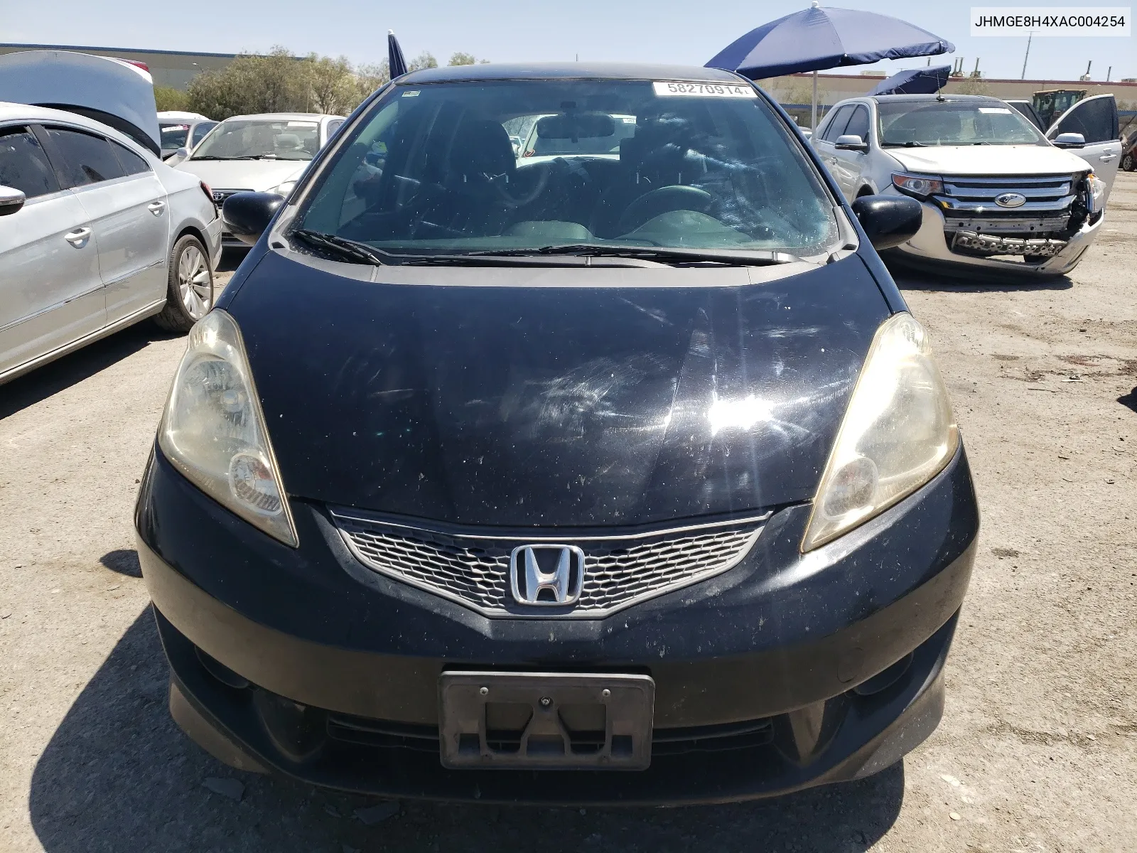 JHMGE8H4XAC004254 2010 Honda Fit Sport