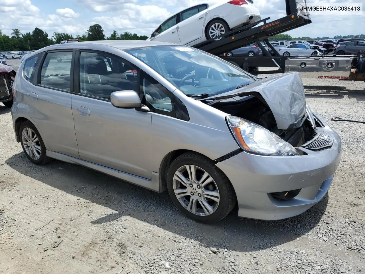 2010 Honda Fit Sport VIN: JHMGE8H4XAC036413 Lot: 59749244