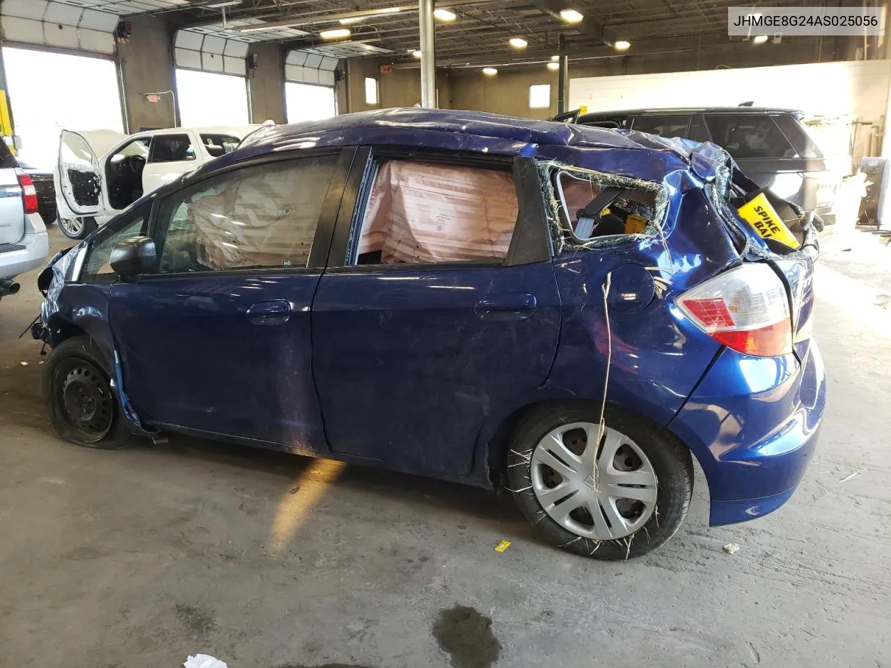 2010 Honda Fit VIN: JHMGE8G24AS025056 Lot: 62805774