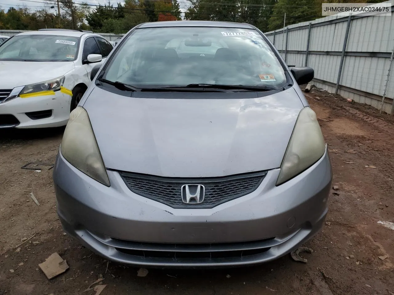 JHMGE8H2XAC034675 2010 Honda Fit