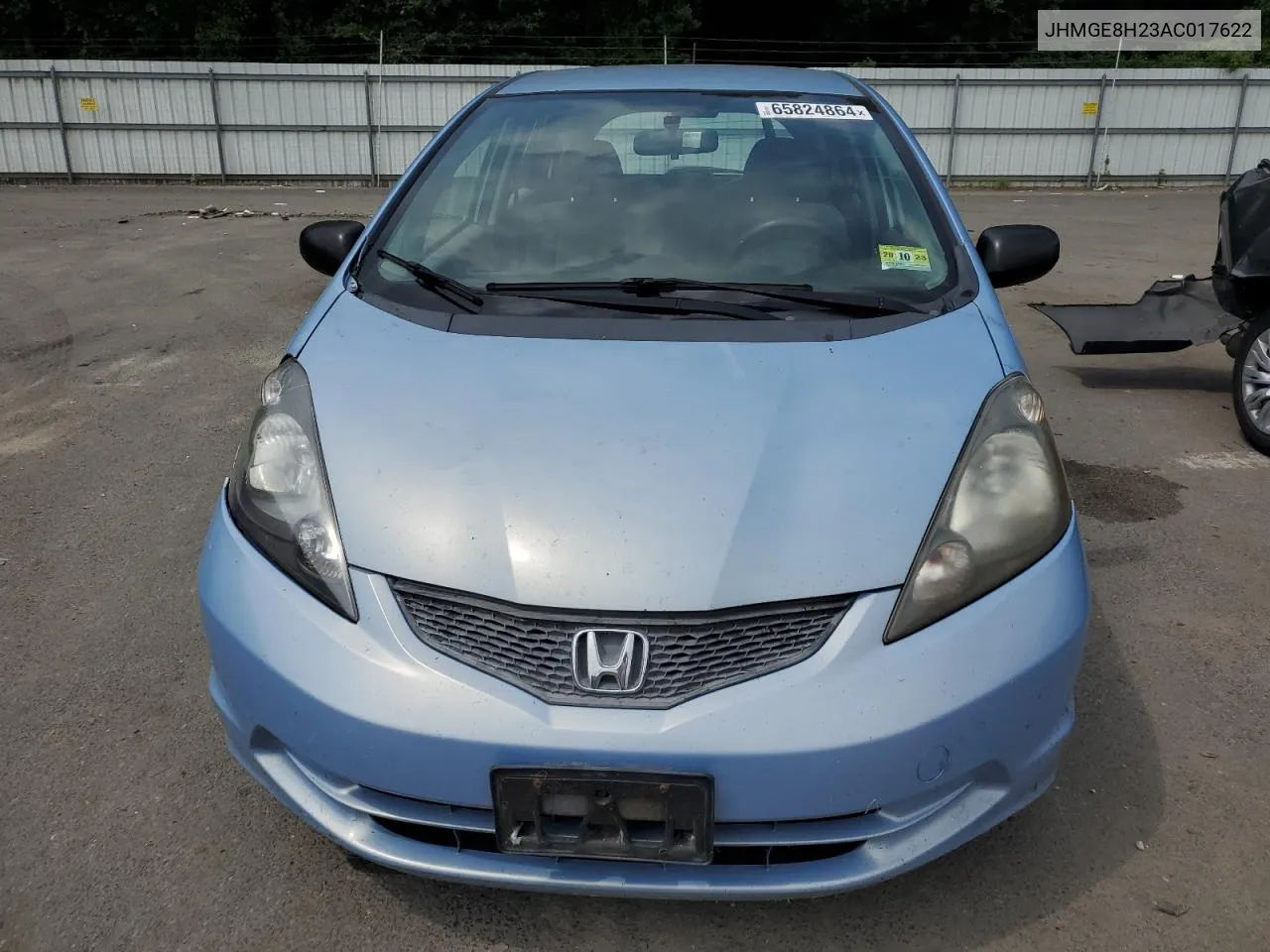 2010 Honda Fit VIN: JHMGE8H23AC017622 Lot: 65824864