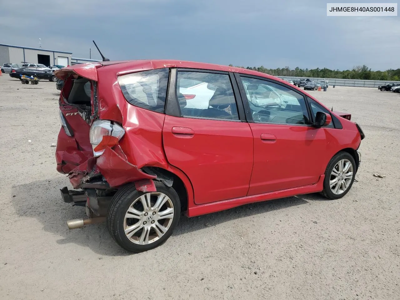 2010 Honda Fit Sport VIN: JHMGE8H40AS001448 Lot: 67743144