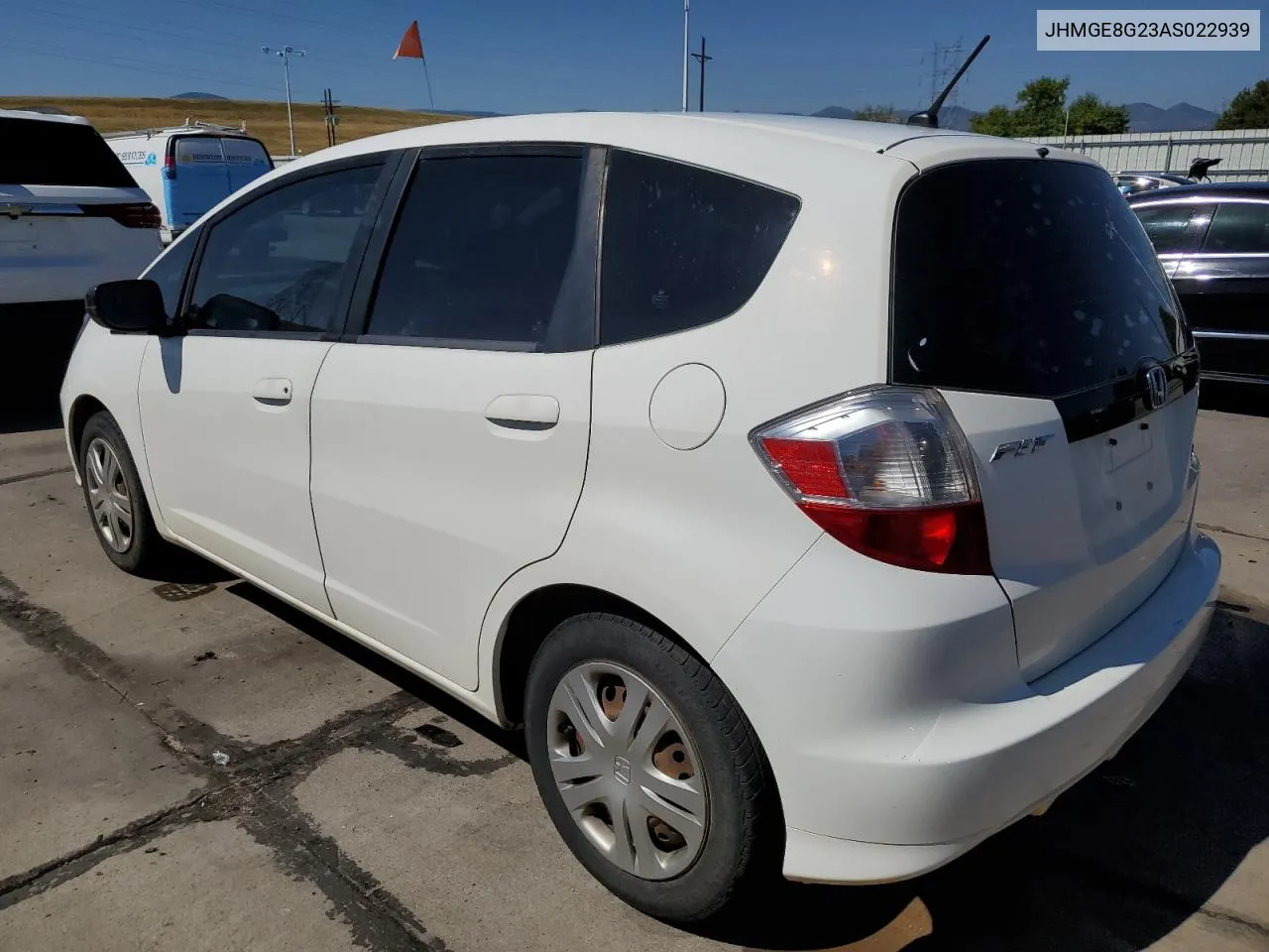 2010 Honda Fit VIN: JHMGE8G23AS022939 Lot: 70292154