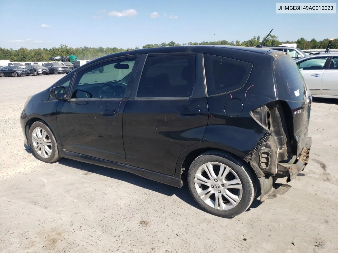 2010 Honda Fit Sport VIN: JHMGE8H49AC012023 Lot: 70570054