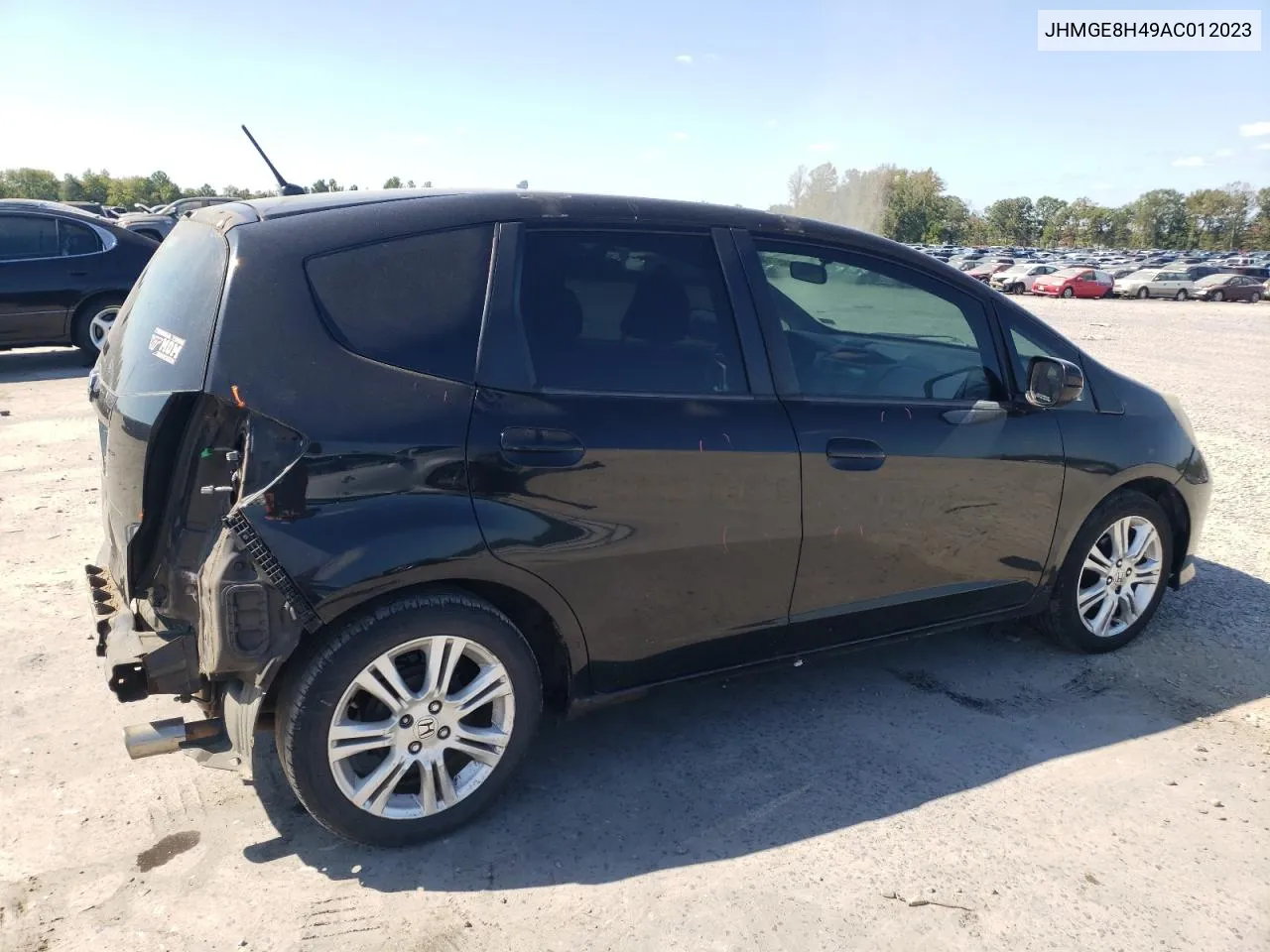 2010 Honda Fit Sport VIN: JHMGE8H49AC012023 Lot: 70570054