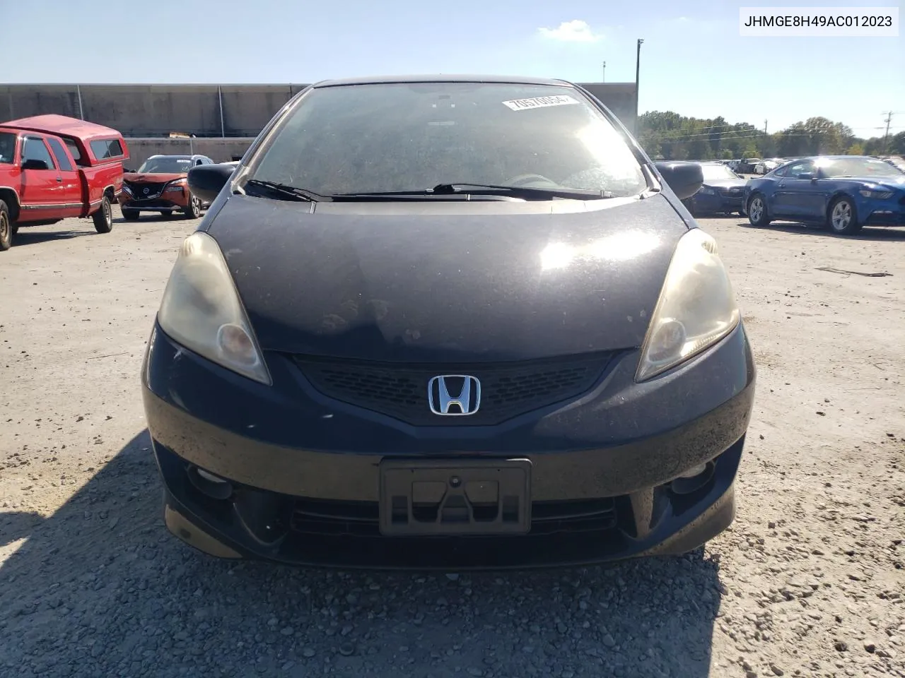 2010 Honda Fit Sport VIN: JHMGE8H49AC012023 Lot: 70570054