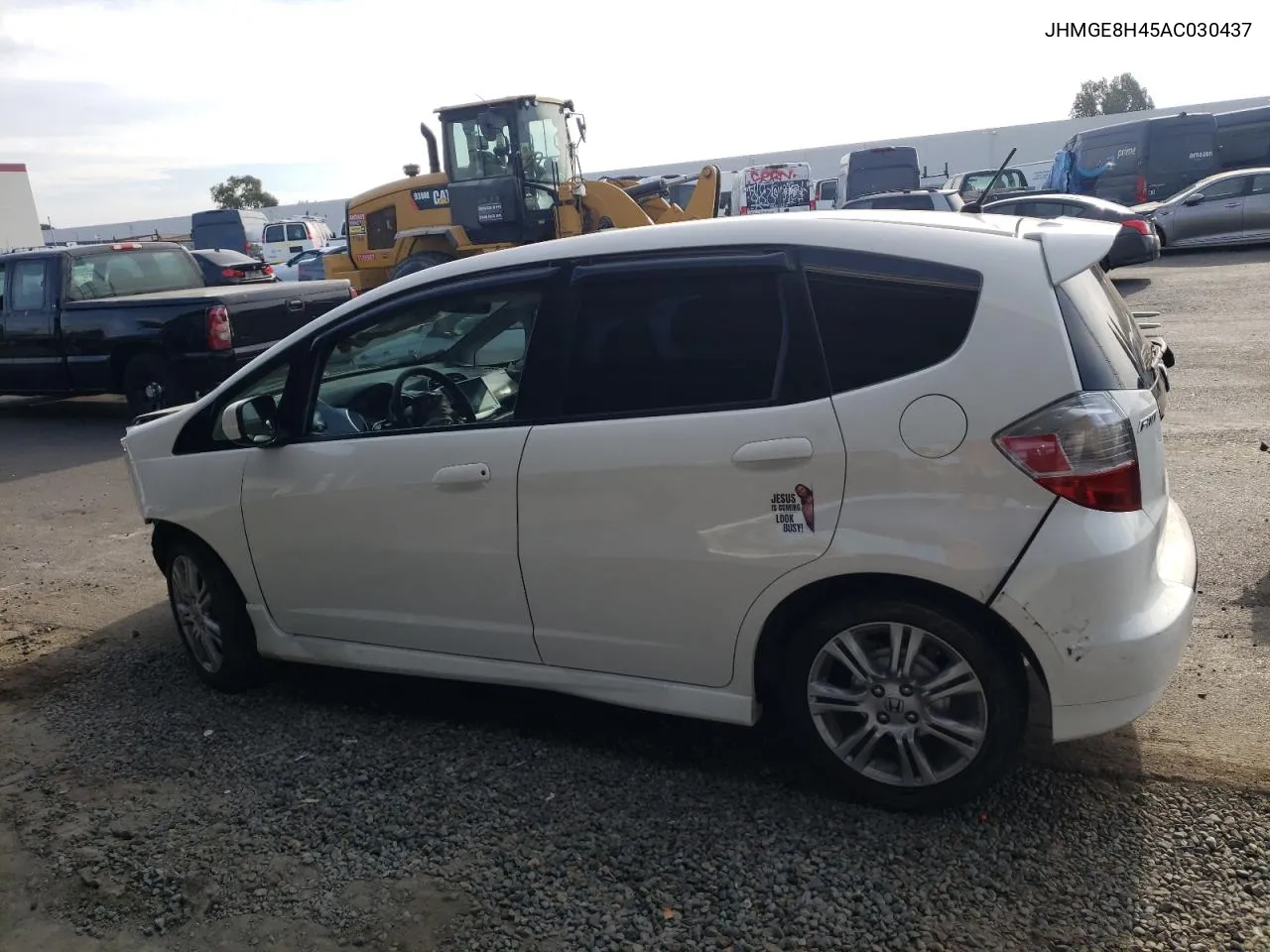 JHMGE8H45AC030437 2010 Honda Fit Sport