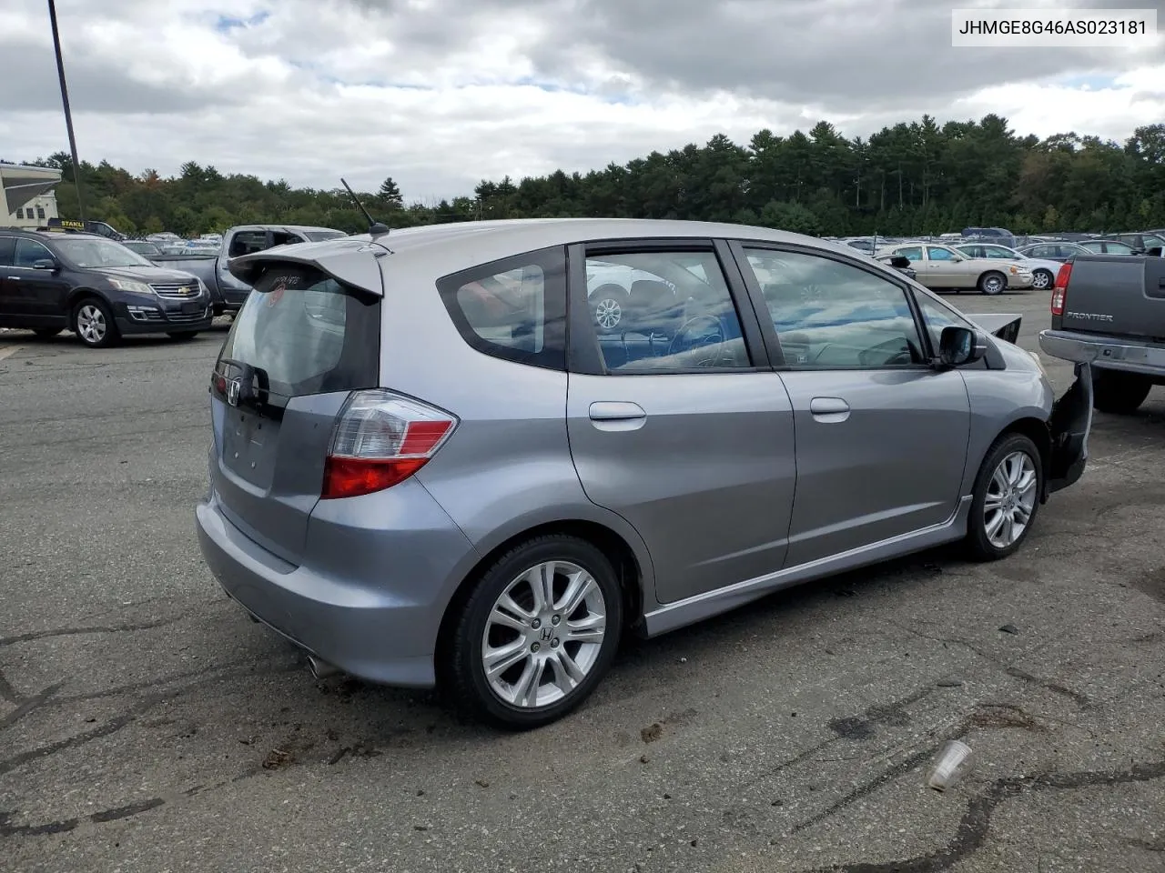 2010 Honda Fit Sport VIN: JHMGE8G46AS023181 Lot: 72429664