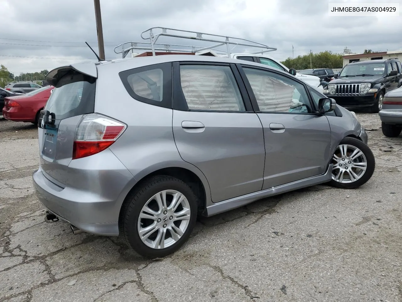 2010 Honda Fit Sport VIN: JHMGE8G47AS004929 Lot: 72766404