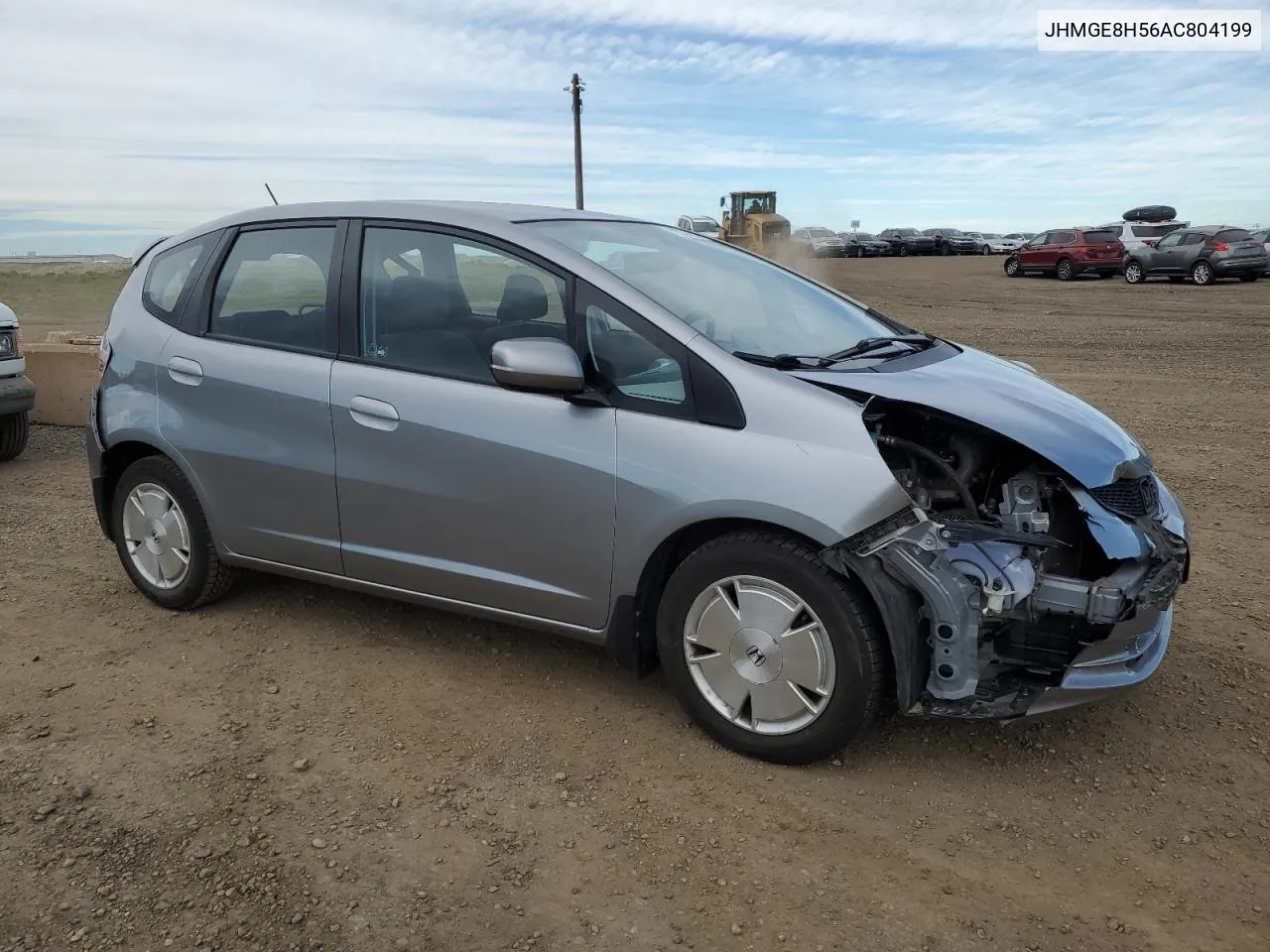 2010 Honda Fit Lx VIN: JHMGE8H56AC804199 Lot: 72927984