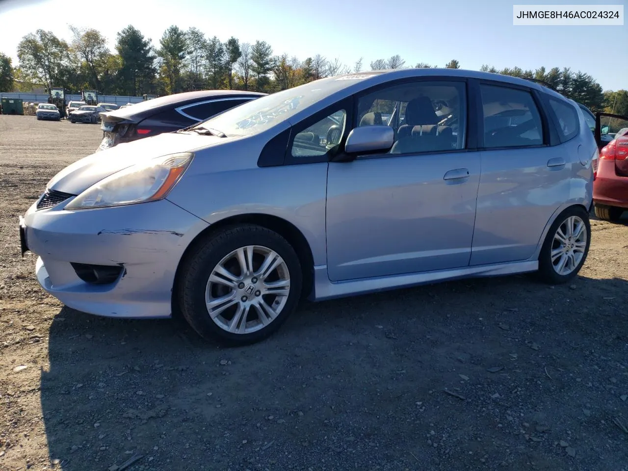 2010 Honda Fit Sport VIN: JHMGE8H46AC024324 Lot: 73468434