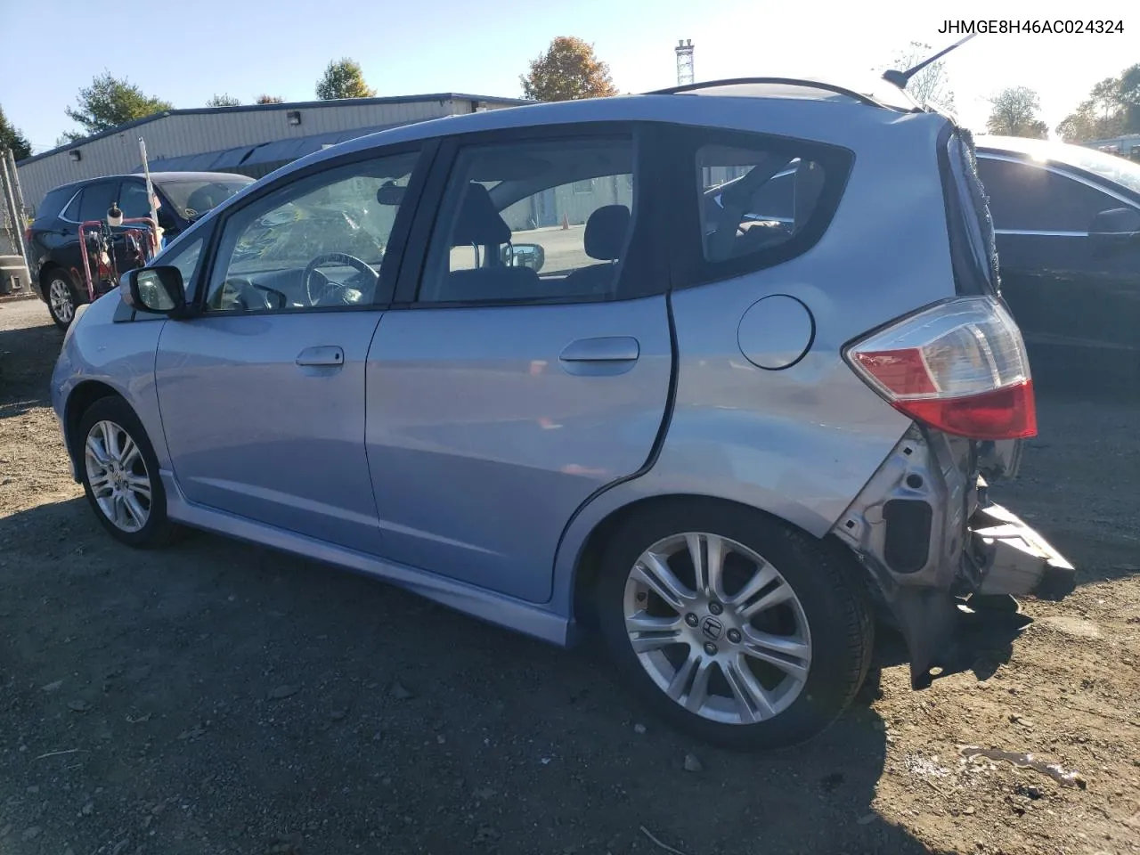 2010 Honda Fit Sport VIN: JHMGE8H46AC024324 Lot: 73468434