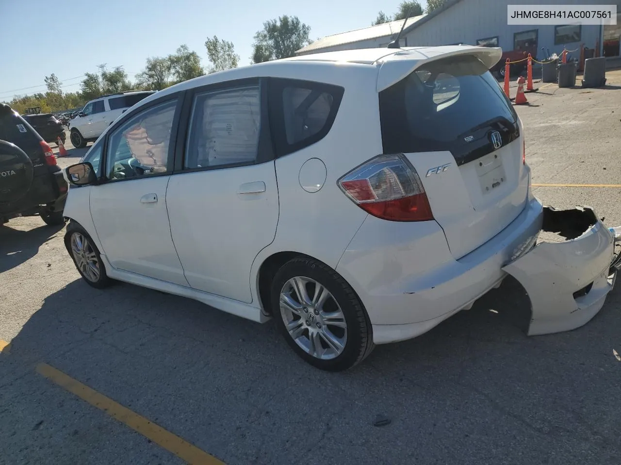 2010 Honda Fit Sport VIN: JHMGE8H41AC007561 Lot: 73972284