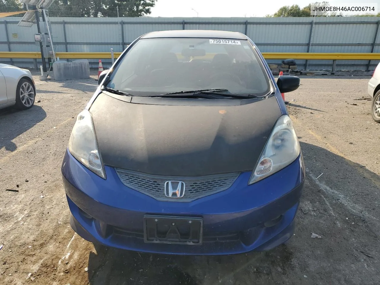 JHMGE8H46AC006714 2010 Honda Fit Sport