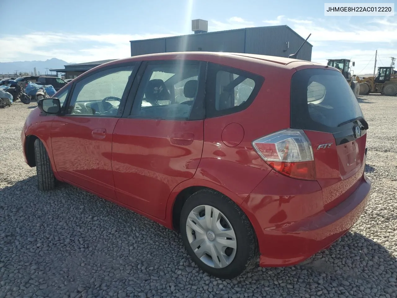 2010 Honda Fit VIN: JHMGE8H22AC012220 Lot: 75035504