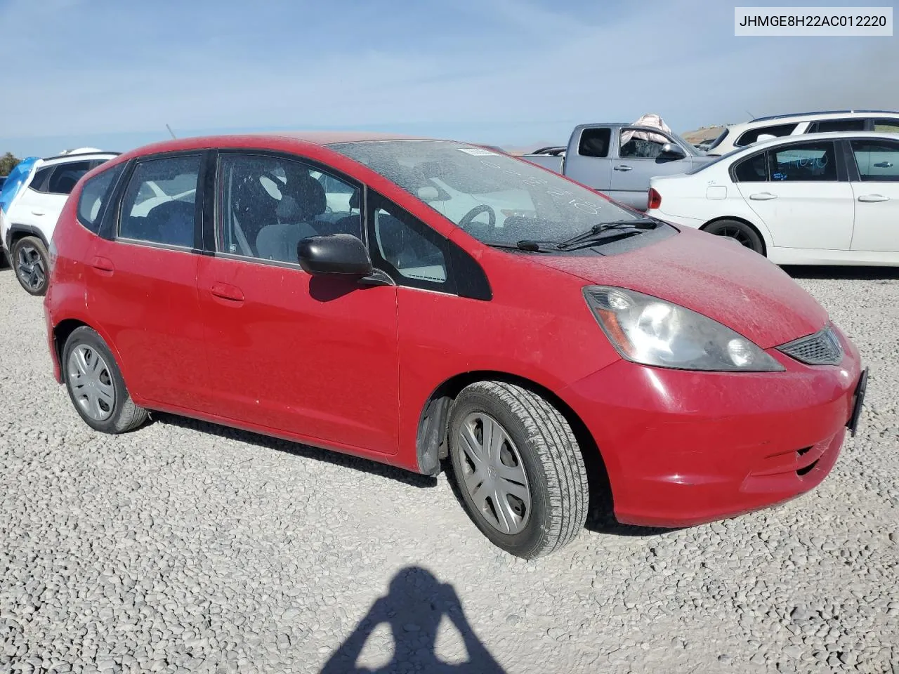 2010 Honda Fit VIN: JHMGE8H22AC012220 Lot: 75035504