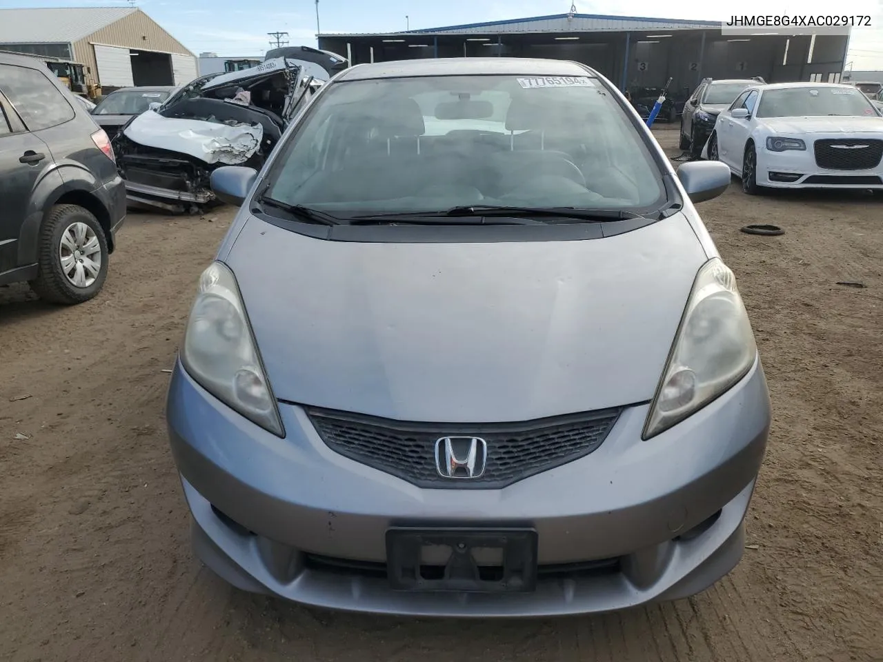 2010 Honda Fit Sport VIN: JHMGE8G4XAC029172 Lot: 77765194