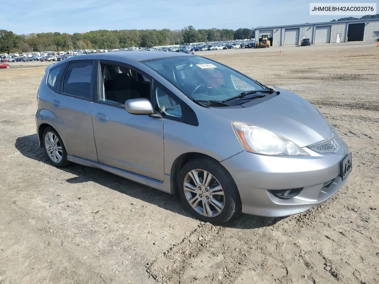 2010 Honda Fit Sport VIN: JHMGE8H42AC002076 Lot: 78514844