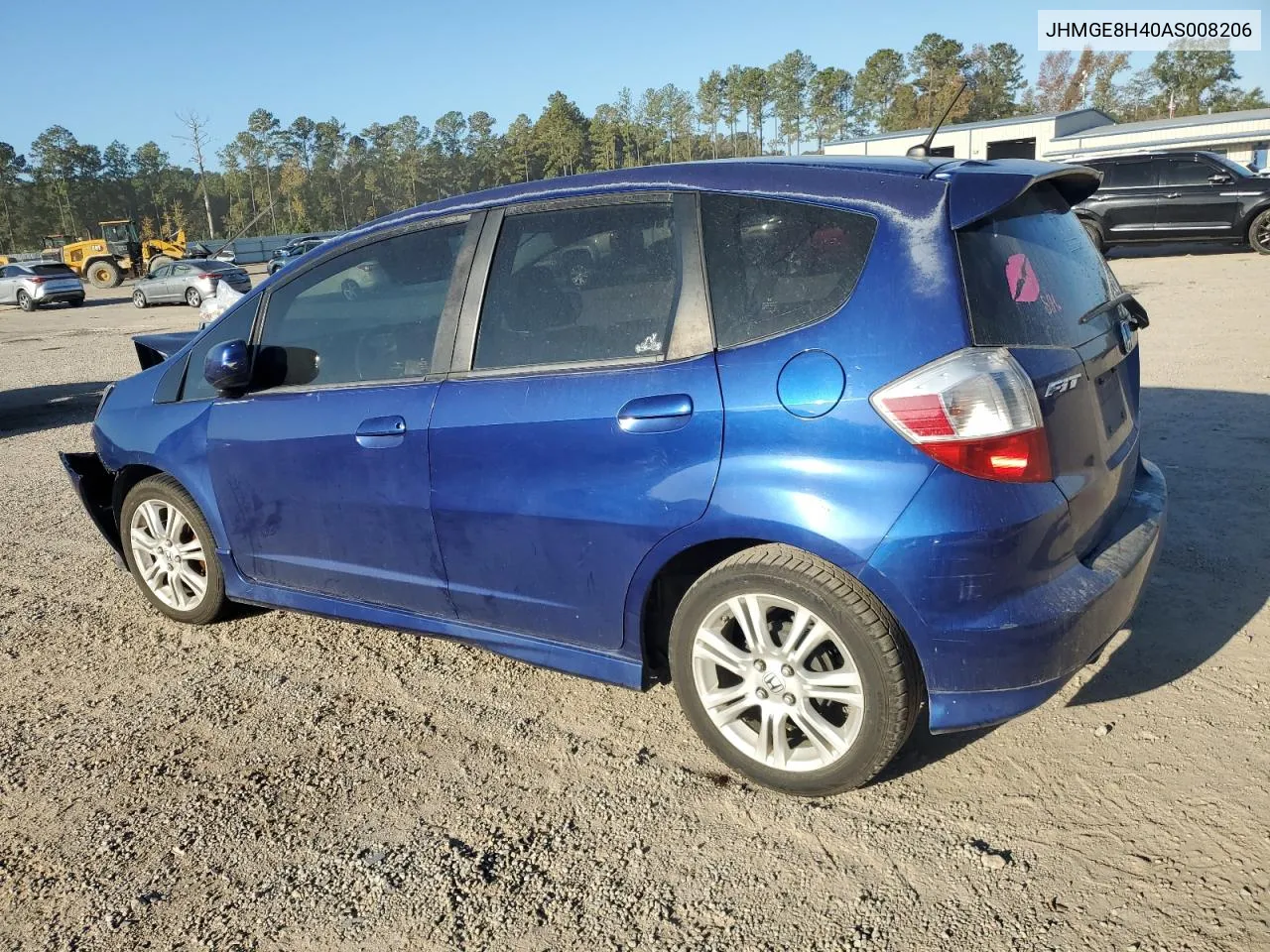 2010 Honda Fit Sport VIN: JHMGE8H40AS008206 Lot: 78797924