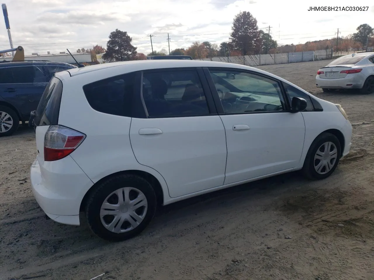 2010 Honda Fit VIN: JHMGE8H21AC030627 Lot: 78830834