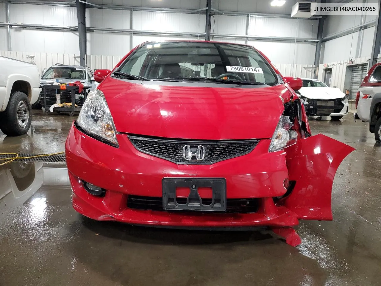 2010 Honda Fit Sport VIN: JHMGE8H48AC040265 Lot: 79061014