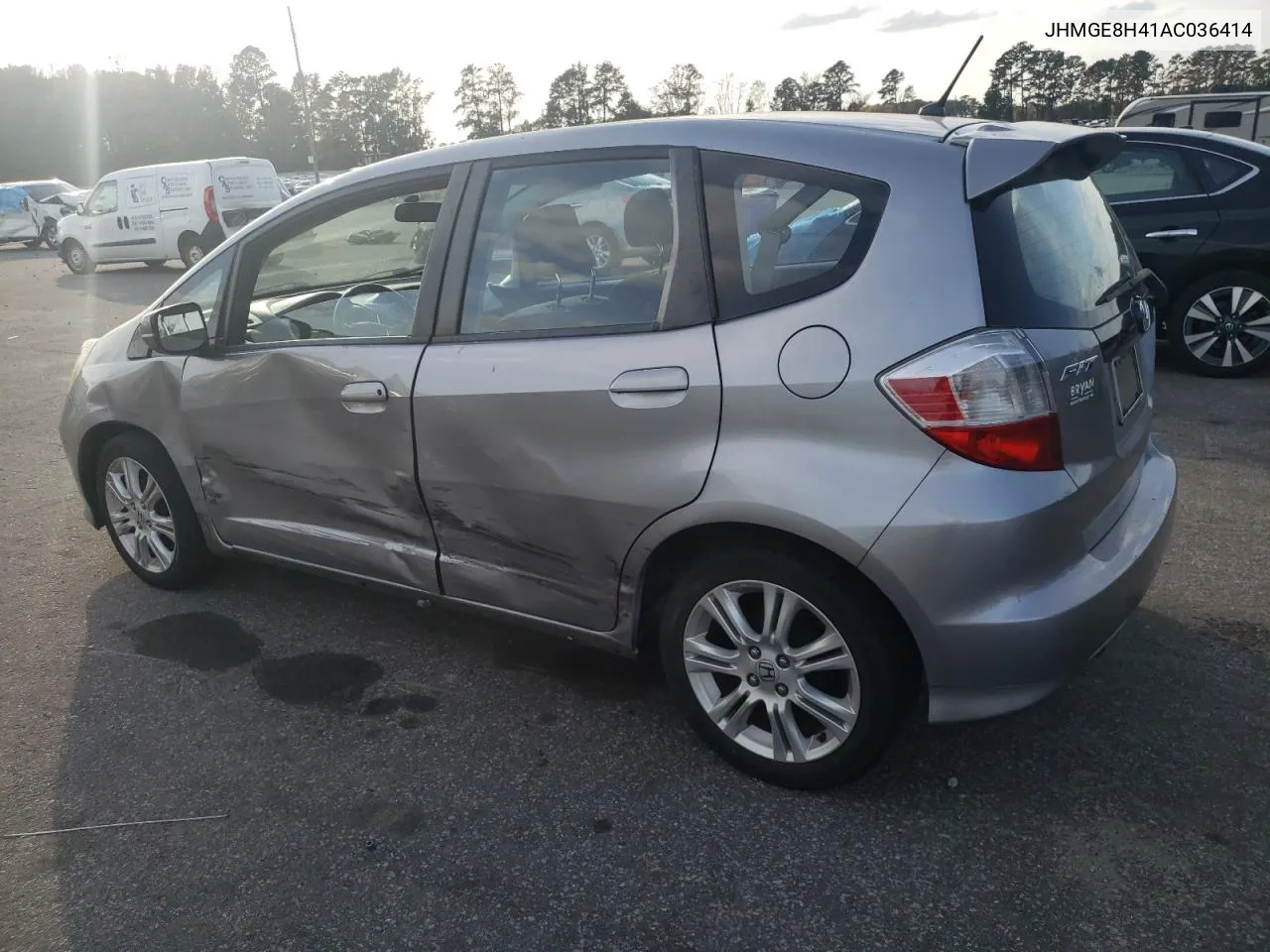 2010 Honda Fit Sport VIN: JHMGE8H41AC036414 Lot: 79389064