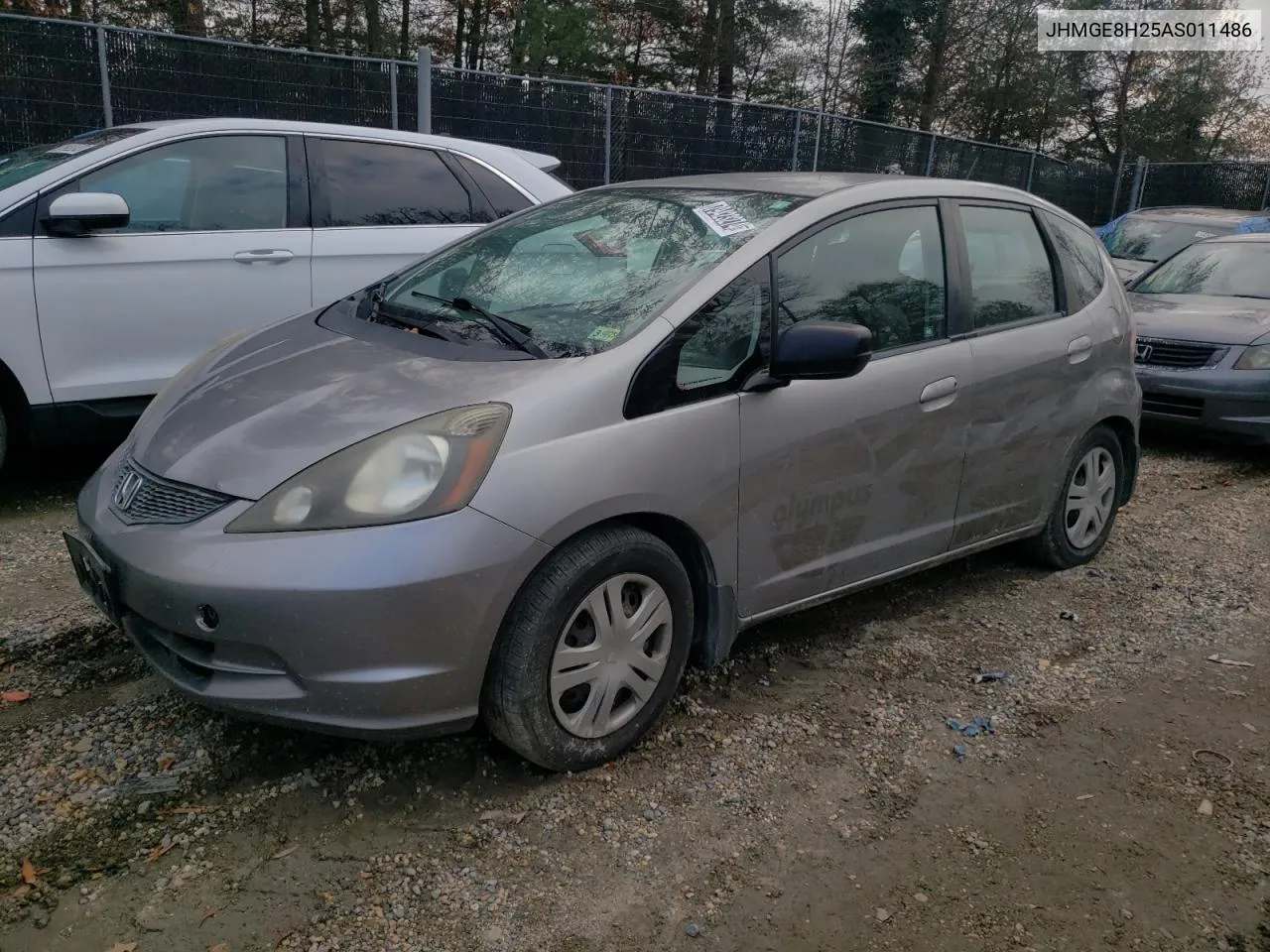 2010 Honda Fit VIN: JHMGE8H25AS011486 Lot: 79423274