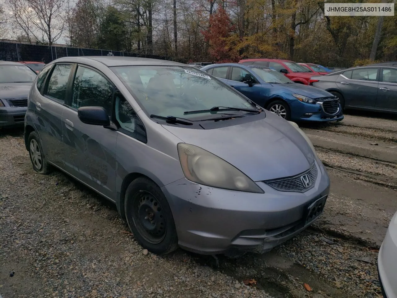 2010 Honda Fit VIN: JHMGE8H25AS011486 Lot: 79423274