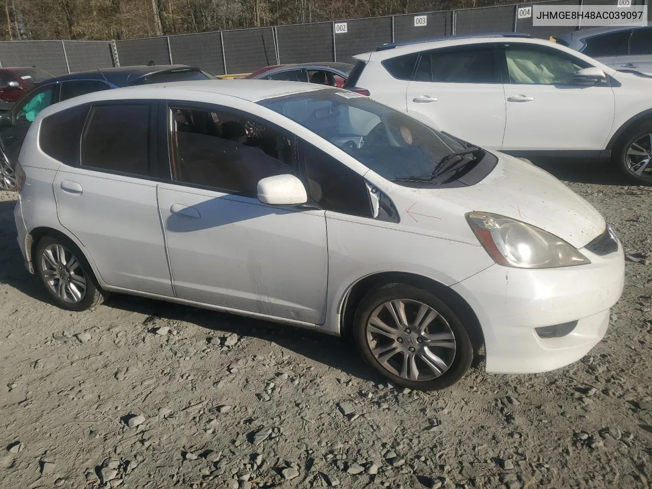 2010 Honda Fit Sport VIN: JHMGE8H48AC039097 Lot: 79665824