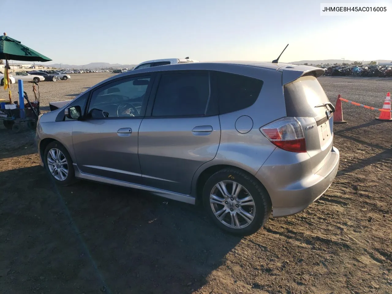 2010 Honda Fit Sport VIN: JHMGE8H45AC016005 Lot: 79773684