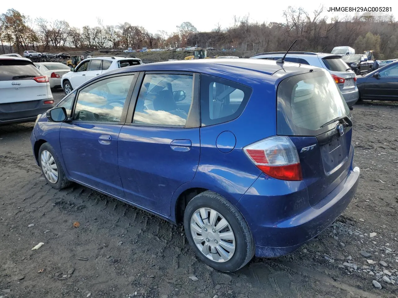 2010 Honda Fit VIN: JHMGE8H29AC005281 Lot: 79964954