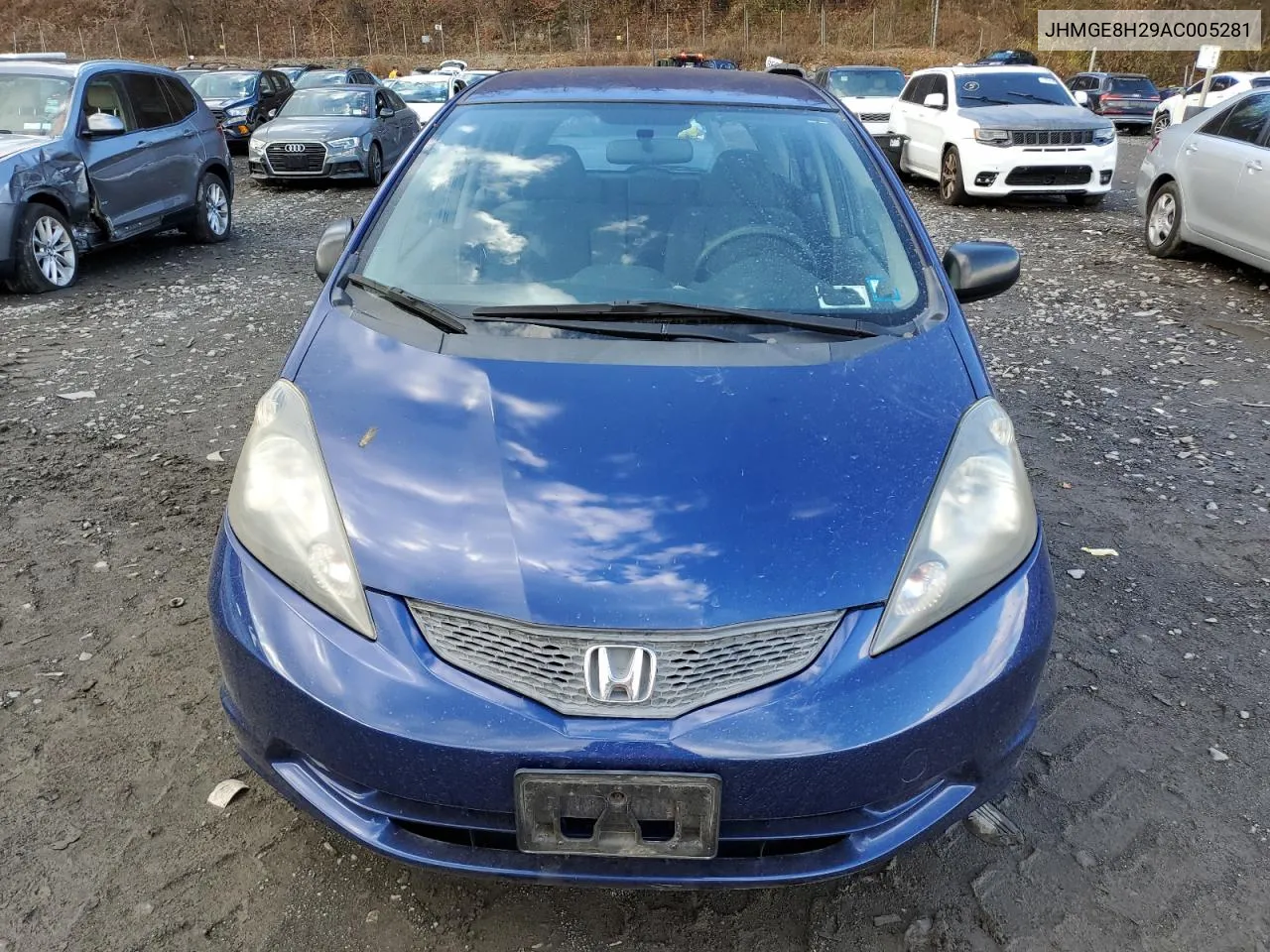 2010 Honda Fit VIN: JHMGE8H29AC005281 Lot: 79964954