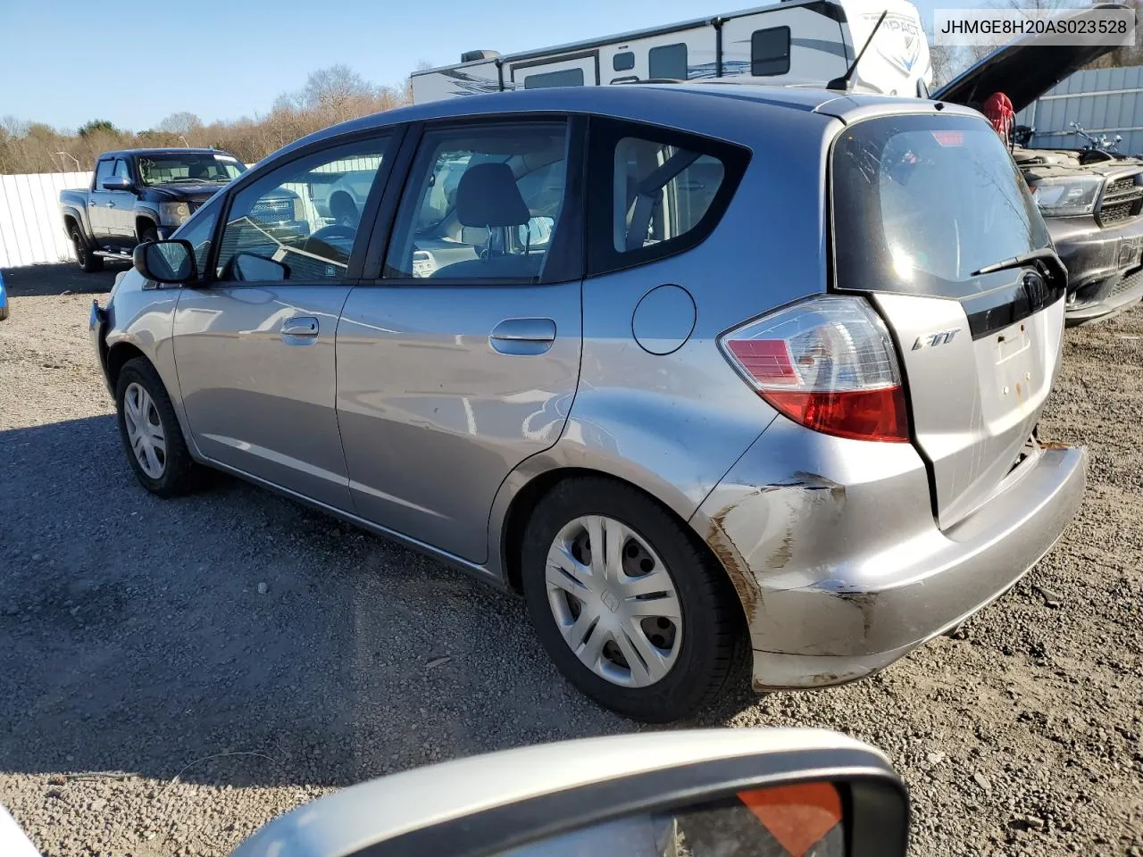 2010 Honda Fit VIN: JHMGE8H20AS023528 Lot: 80682714