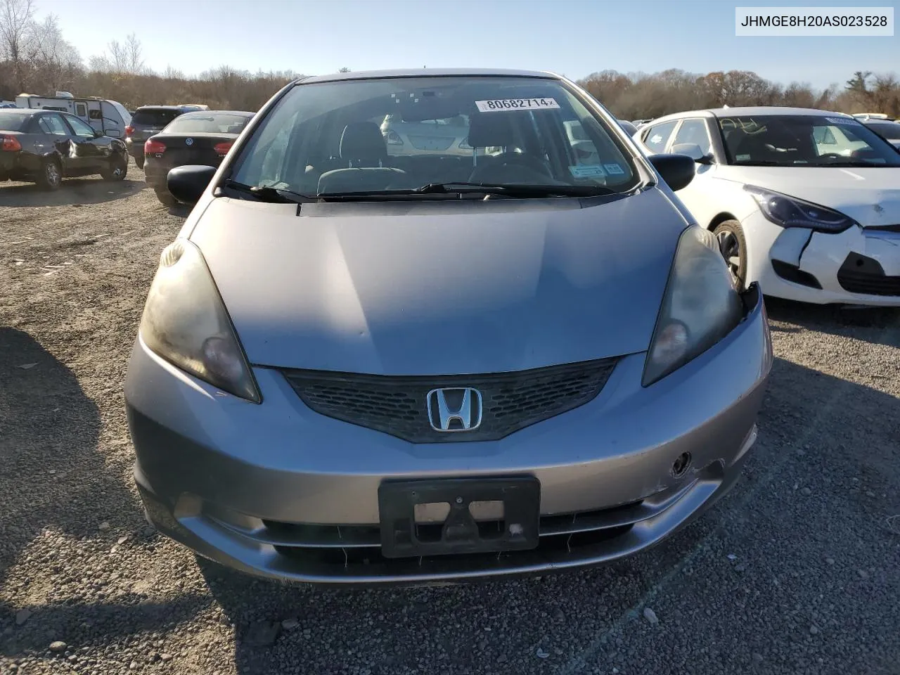 2010 Honda Fit VIN: JHMGE8H20AS023528 Lot: 80682714