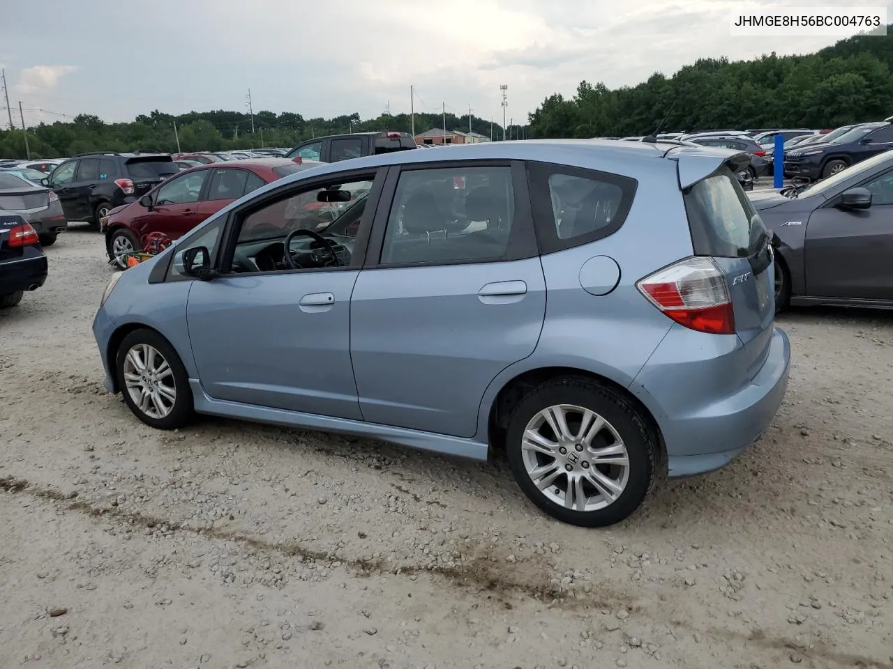 JHMGE8H56BC004763 2011 Honda Fit Sport