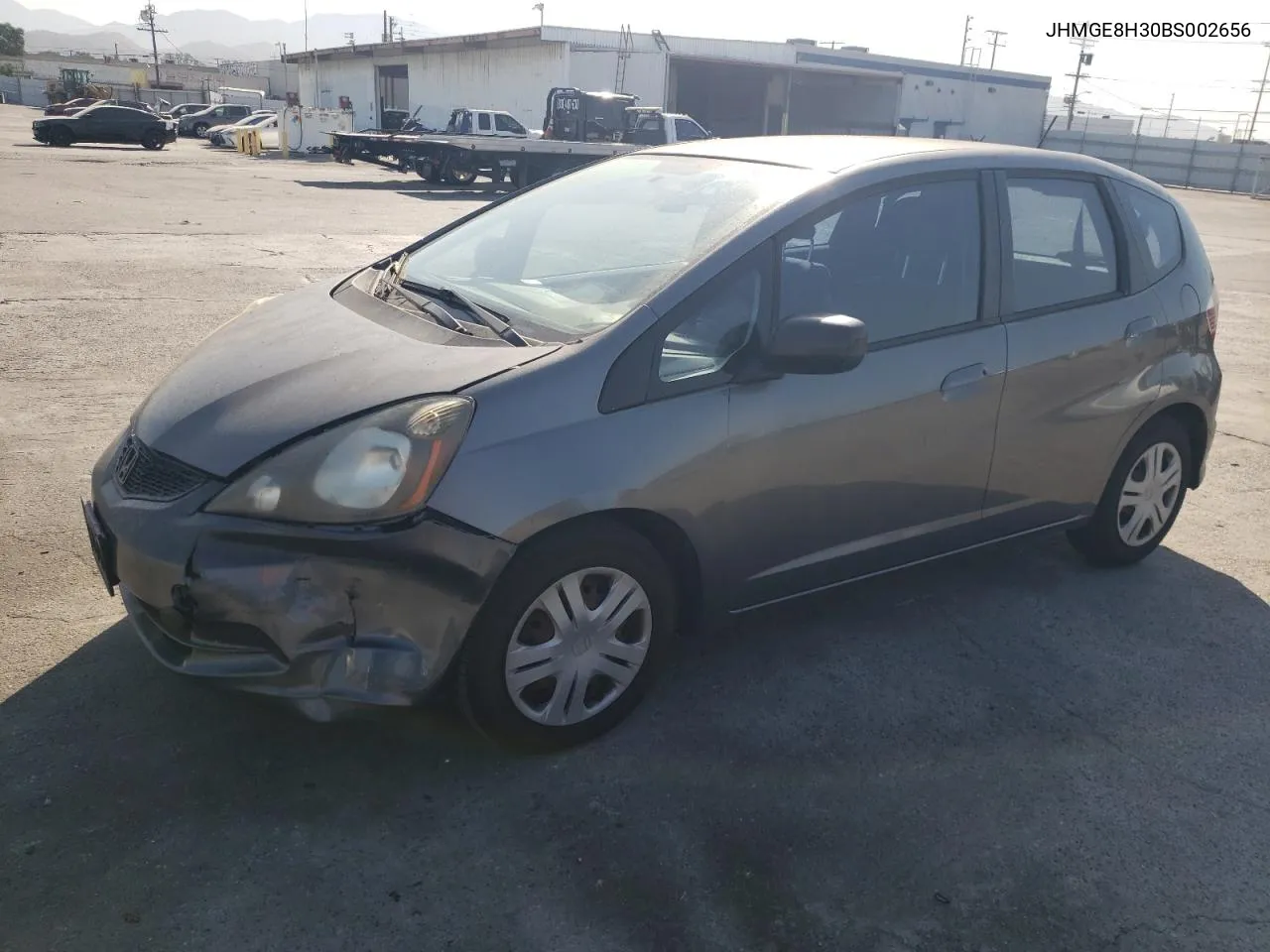 2011 Honda Fit VIN: JHMGE8H30BS002656 Lot: 64466554