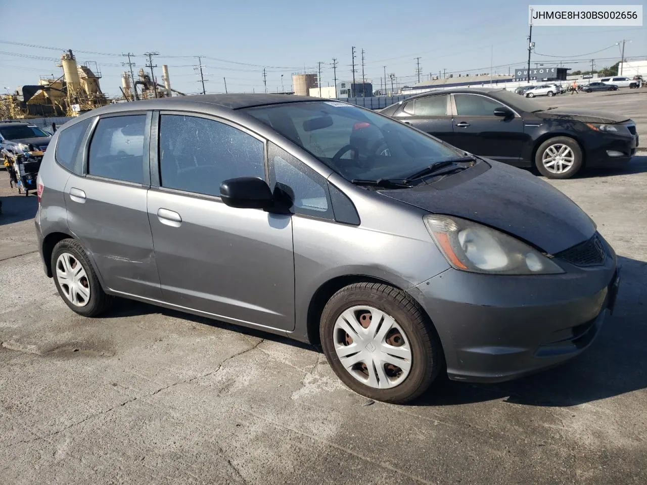 2011 Honda Fit VIN: JHMGE8H30BS002656 Lot: 64466554