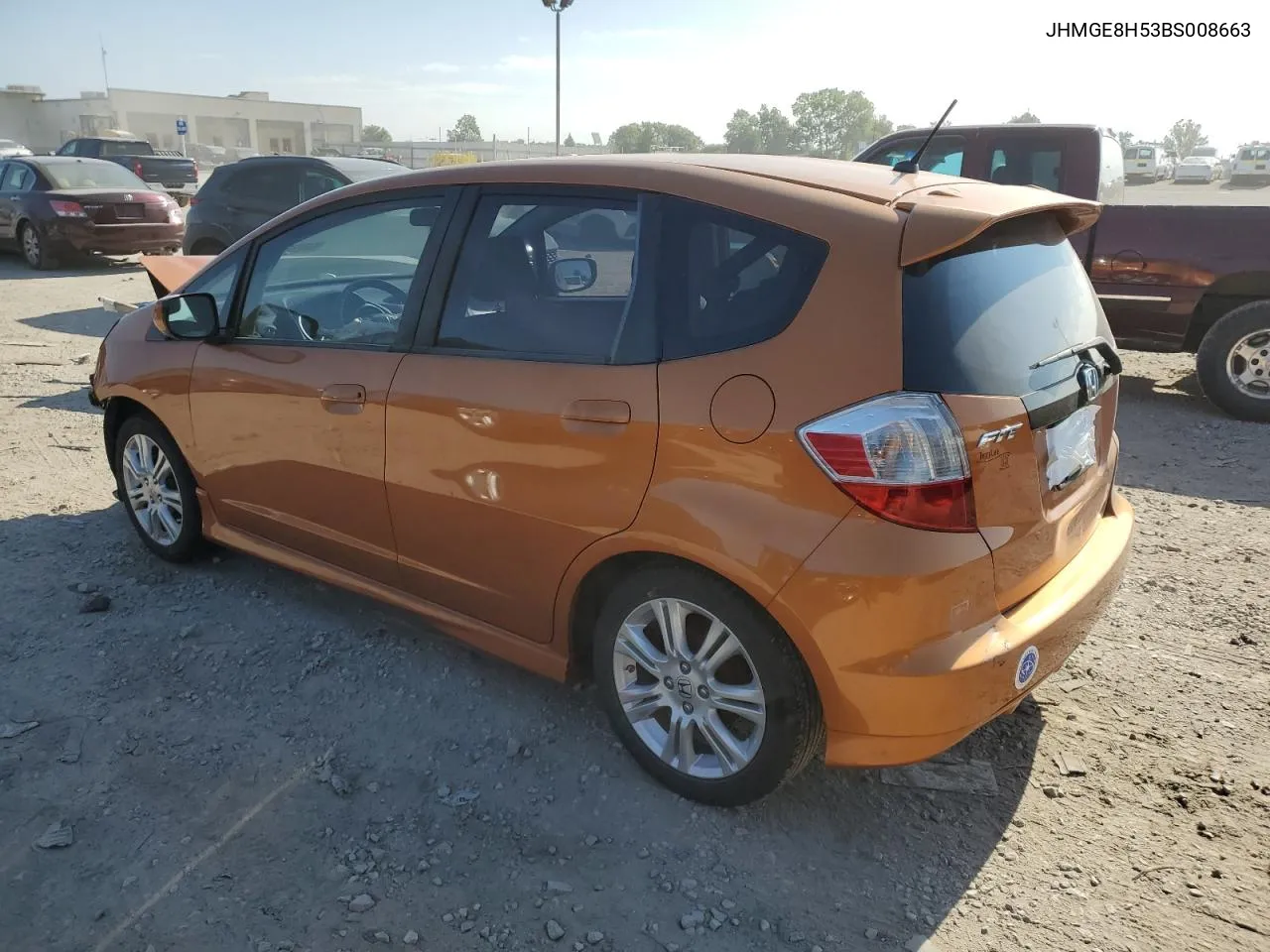 JHMGE8H53BS008663 2011 Honda Fit Sport