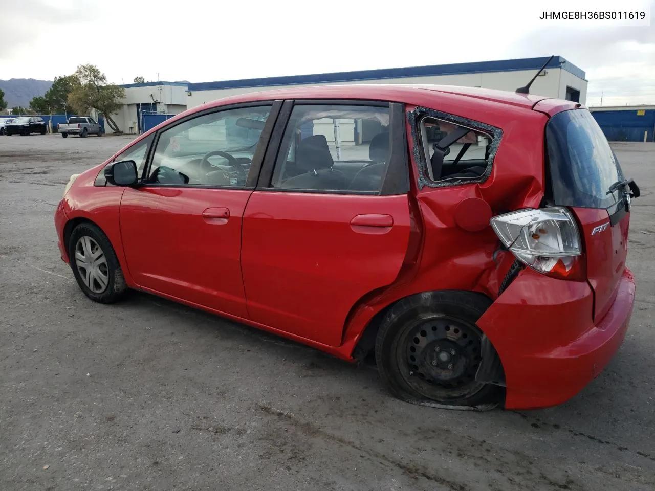 JHMGE8H36BS011619 2011 Honda Fit