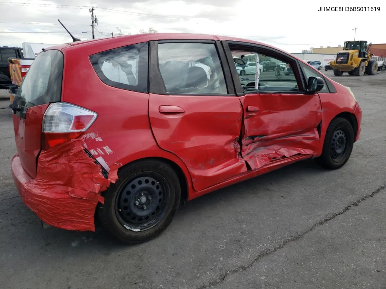 JHMGE8H36BS011619 2011 Honda Fit