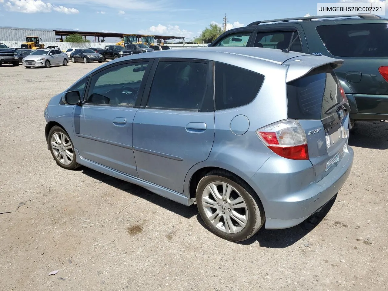 JHMGE8H52BC002721 2011 Honda Fit Sport