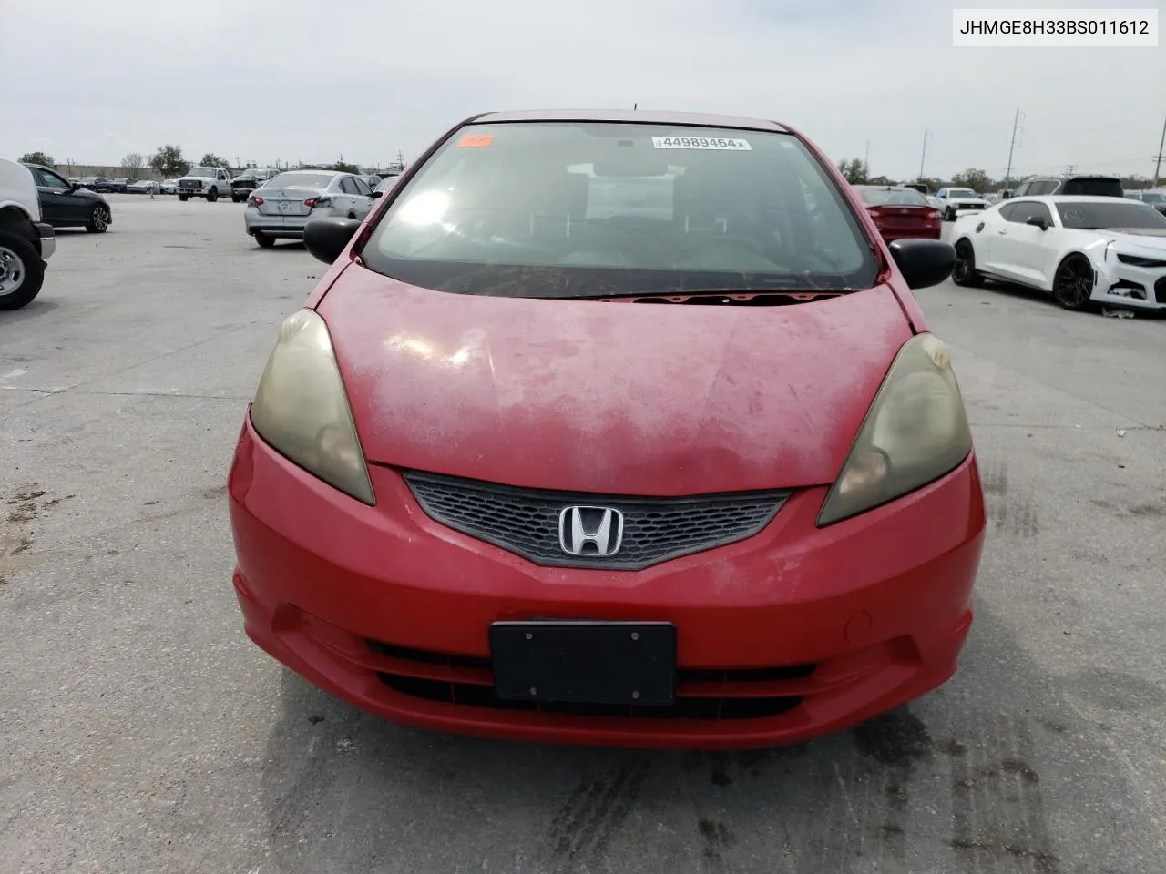 2011 Honda Fit VIN: JHMGE8H33BS011612 Lot: 68750224