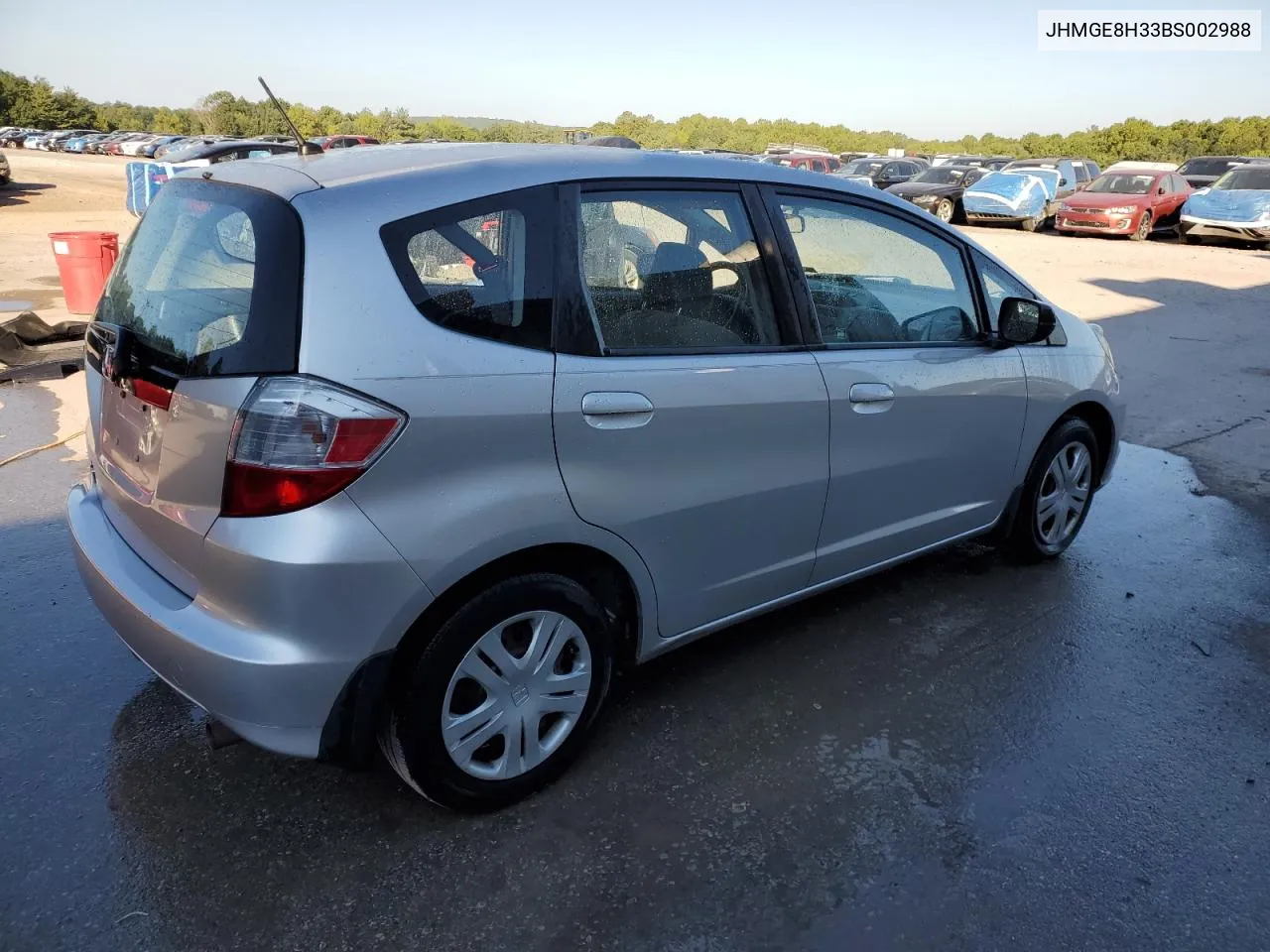 JHMGE8H33BS002988 2011 Honda Fit