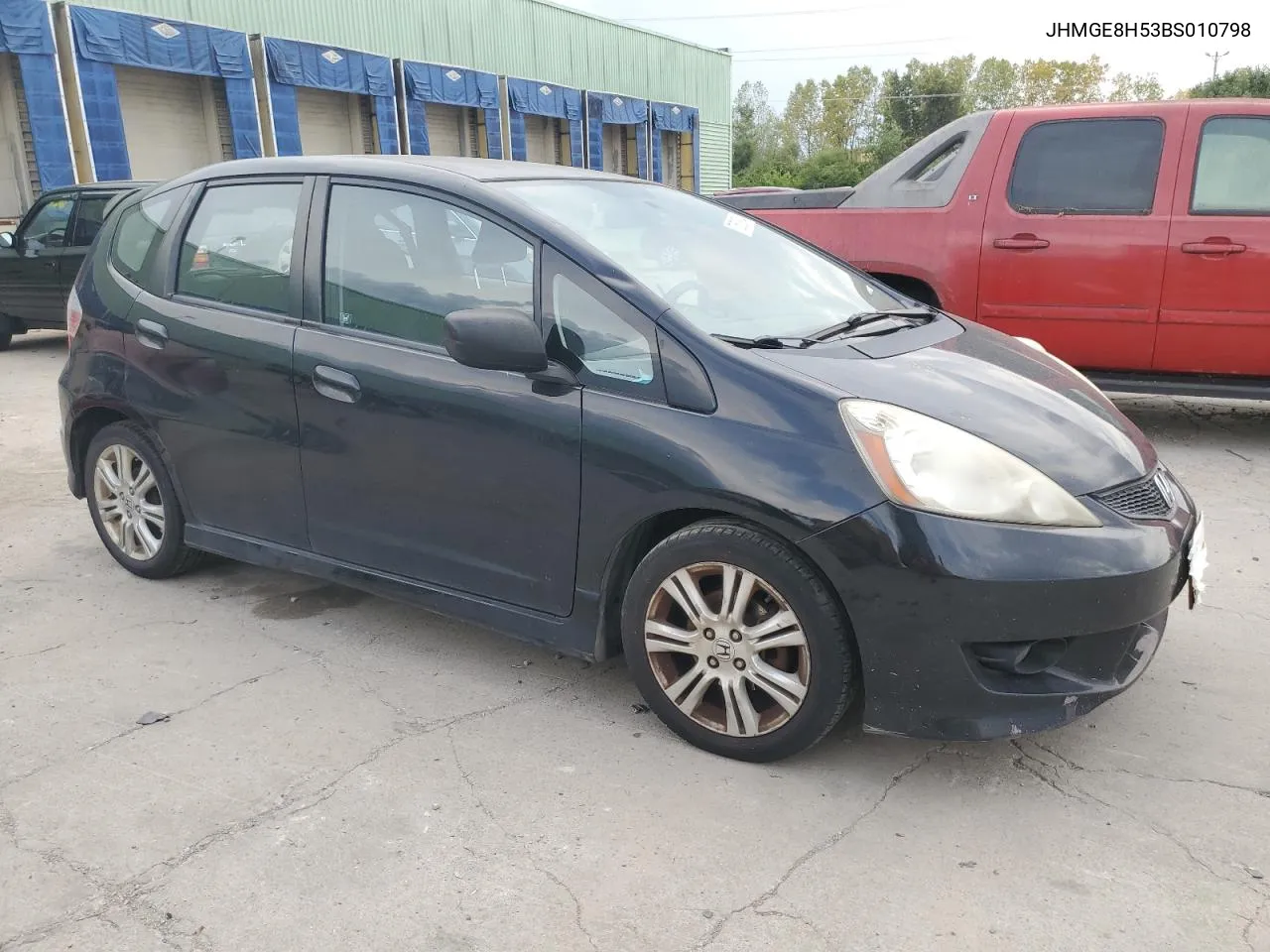 2011 Honda Fit Sport VIN: JHMGE8H53BS010798 Lot: 70503934